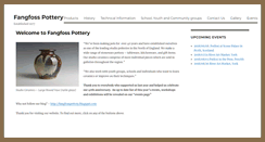 Desktop Screenshot of fangfosspottery.co.uk