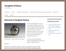 Tablet Screenshot of fangfosspottery.co.uk